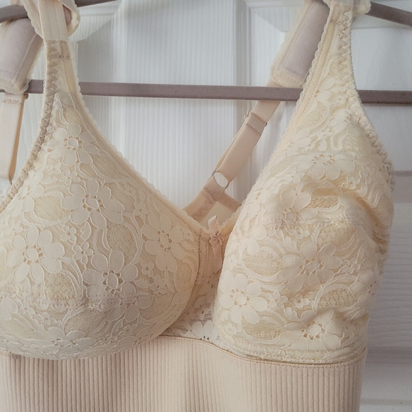 Jodee Womens Lace Cup WideUnderband Embrace Mastectomy Bra 38B 1518# NWT - Picture 3 of 8